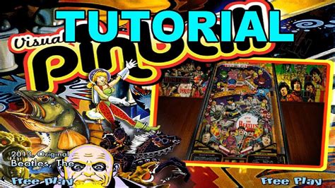 visual pinball tutorial